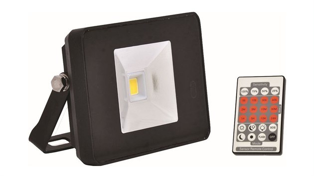 Reflektor LED 10 W na plašení kun s PIR čidlem a dálkovým ovládáním