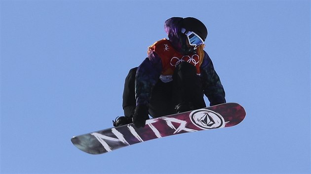 Nor Torgeir Bergrem bhem finle snowboardovho slopestylu na olympijskch...
