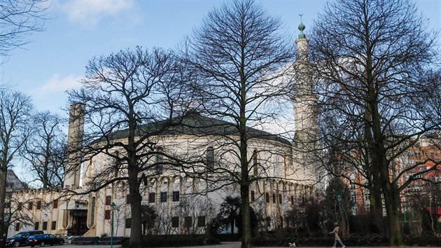 Velká mešita v Bruselu je pozůstatkem po velké národní výstavě z roku 1880. V rámci orientální expozice stavbu navrhl architekt Ernest Van Humbeek.
