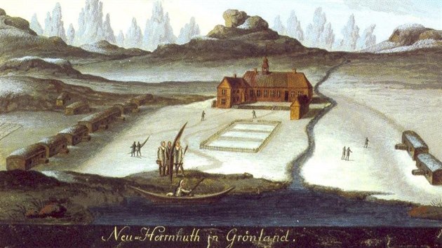 Nov� Morava v Gr�nsku v roce 1747