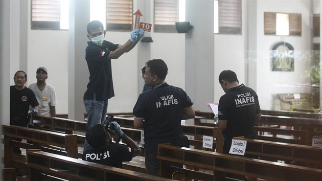 tonk zranil v indonskm kostele tyi vc (11.2.2018)