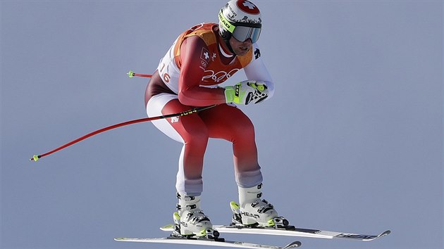 Švýcar Beat Feuz si dojel v superobřím slalomu pro stříbro.