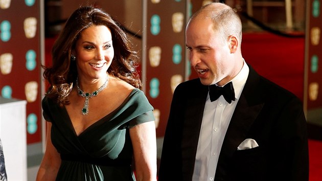 Princ William s manželkou na vyhlášení cen Britské filmové akademie