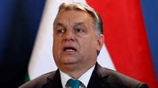 Maarský premiér Viktor Orbán (9. února 2018)