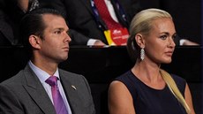 Donald Trump Jr. a jeho manželka Vanessa.