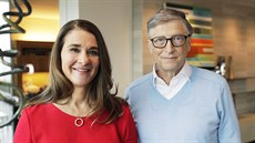 Melinda a Bill Gatesovi na snímku z 1. února 2018