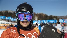 �eský snowboardcrossa� Jan Kubi�ík po olympijské kvalifika�ní jízd� v...