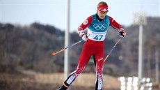 Kanadská bkyn Ingvild Cendrine Browneová v olympijském závodu na 10 km...