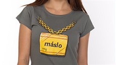 Výrobce tri�ek Bastard.cz reagoval na rostoucí ceny másla sérií oble�ení s jeho...