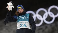 Švédská biatlonistka Hanna Öbergová vyhrála olympijský vytrvalostní závod.