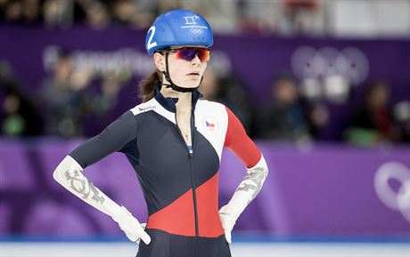 V Pchongchangu 2018. Nikola Zdráhalová ped startem finálového klání hromadného závodu na minulé zimní olympiád, kde obsadila 8. místo.