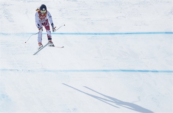 esk reprezentantka Kateina Paulthov v olympijskm sjezdu.