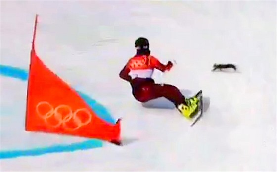 Rakouskou snowboardistku Danielu Ublingovou pekvapila v paralelním obím...