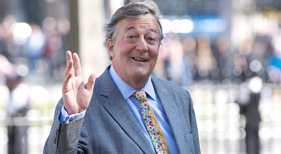 Stephen Fry (Londýn, 7. dubna 2017)