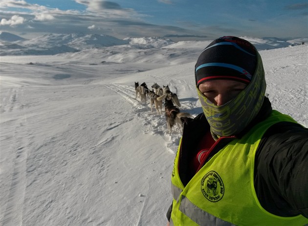 Musher Roman Habásko v Norsku.