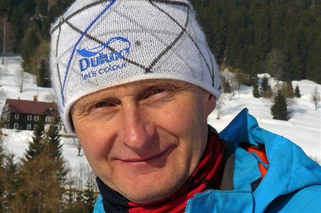 Bývalý trenér Ester Ledecké Jan Luká ze pindlerova Mlýna.