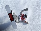 Americká snowboardistka Jessika Jenson upadla v první jízd Big Airu.