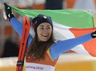 Italská lyaka Sofia Goggiaová vyhrála olympijský sjezd