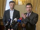 éf SSD Jan Hamáek ekl premiérovi v demisi a éfovi ANO Andreji Babiovi, e...