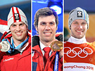 RODINNÁ TRADICE. Rakouský skikrosa Andreas Matt (zleva) má stíbro z olympiády...
