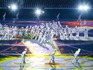 Slavnostní zakonení zimních olympijských her v jihokorejském Pchjongchangu....