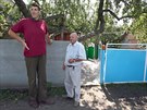 Veteriná Leonid Stadnyk z Ukrajiny mil 257 centimetr. Jeho nadmrný rst...