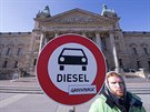 Aktivista Greenpeace oekává proces u Spolkového správního soudu v Lipsku.