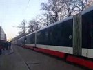 Závada svtelné signalizace zastavila v centru Prahy tramvajový provoz