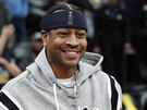 Allen Iverson se p�i�el podívat na zápas Denveru se San Antoniem.