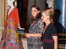Vévodkyn z Cambridge Kate a hrabnka z Wessexu Sophie (Londýn, 19. února 2018)