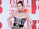 Hereka Anna Frielová na Brit Awards (Londýn, 21. února 2018)