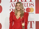 Zpvaka Ellie Gouldingová na Brit Awards (Londýn, 21. února 2018)