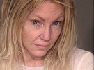 Heather Locklearová na policejním snímku po zatčení kvůli domácímu násilí (Los...