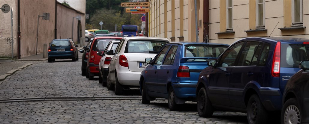 Nový systém parkování upravuje i pravidla pro ulice v historickém centru, jakou...