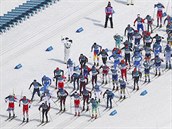 Start b�eck�ho z�vodu klasik� na 50 kilometr�.