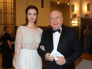 Lucie Gelemová a Felix Slováček na Česko-Slovenském plese 2018