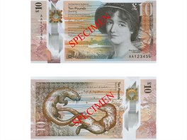 Skotsko, 10 liber (Royal Bank of Scotland). Jedna ze skotských desetilibrovek....