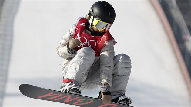 Americk snowboardistka Jamie Andersonov zskala stbro v discipln Big Air.