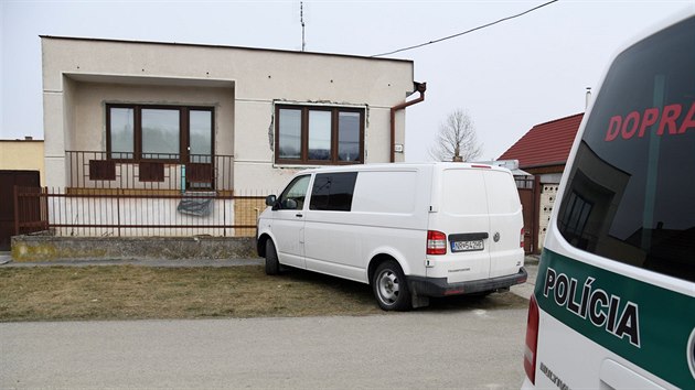Dům, v němž žil zavražděný slovenský novinář Ján Kuciak  (27. února 2018)
