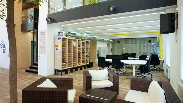 Coworkingové centrum Impact Hub v Ostravě