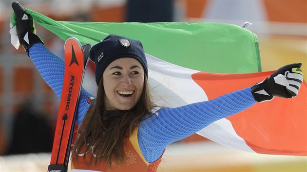 Italsk lyaka Sofia Goggiaov vyhrla olympijsk sjezd