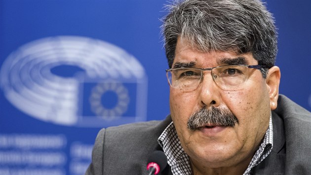 Sálih Muslim, bývalý spolupředseda Strany demokratické unie (PYD), která je politickou složkou syrských Kurdů.