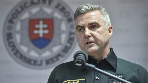 Slovenský policejní prezident Tibor Gašpar