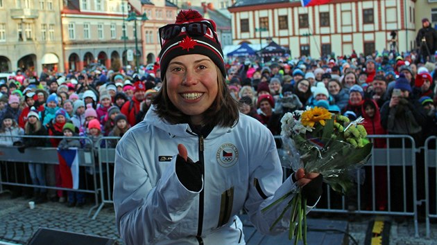 Eva Samkov slav ve Vrchlab (26. 2. 2018).