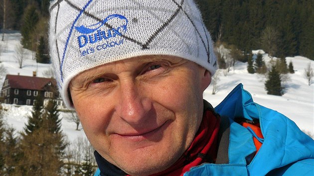 Bývalý trenér Ester Ledecké Jan Lukáš ze Špindlerova Mlýna.