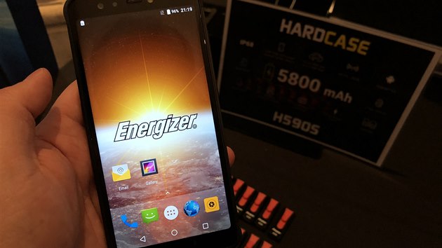 Nerozbitná verze Energizer telefonu s nadstandardní baterií - Hardcase H5905