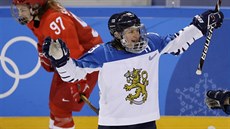 Finská hokejistka Riikka Väliläová si před několika lety dovedla jen těžko...