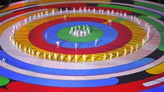 Slavnostní zakonení zimních olympijských her v jihokorejském Pchjongchangu....