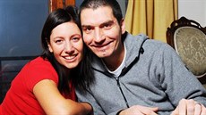 Dcera Ond�eje Neffa Irena s man�elem Robertem Neffem Novákem