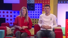Natálie Kotková a Ond�ej Urban ve studiu